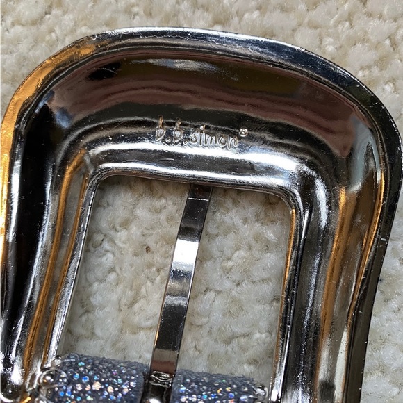 B.B Simon belt( silver) - Picture 3 of 5